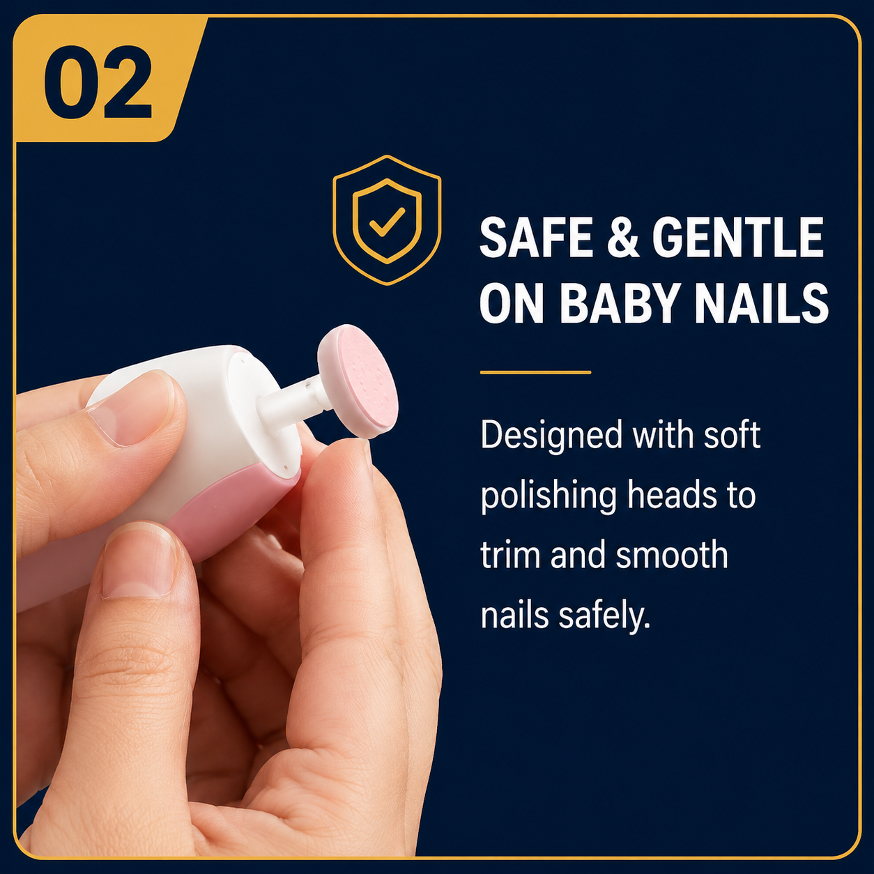 5-in-1 Electric Baby Nail Trimmer & Nail Care Kit for Newborns, Kids & Adults