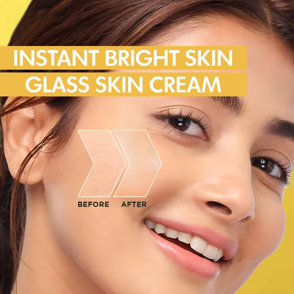 Catchglow Natural Beauty Glass Skin Day Cream 30g – Hydrating Radiant Glow Face Moisturizer
