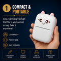 Portable Mini Thermal Printer | Wireless Bluetooth Pocket Printer for Android & iPhone