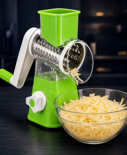 Multi-Function Vegetable Cutter & Slicer with Stainless Steel Blades