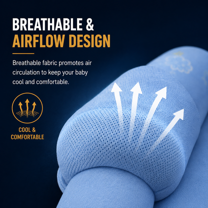 Baby Head Shaping Pillow for Newborn – Soft Memory Foam Infant Sleeping Pillow