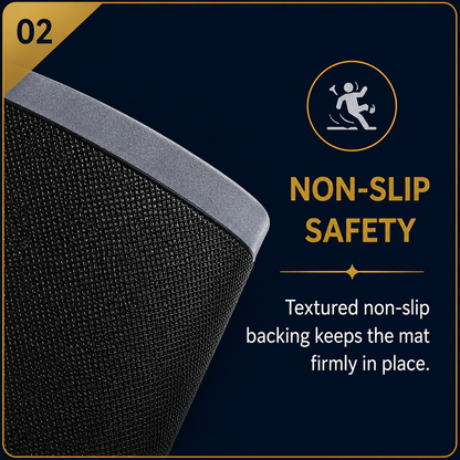 Heavy Duty Anti-Fatigue Kitchen Floor Mat | Non-Slip Waterproof Comfort Mat for Kitchen, Laundry & Office