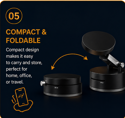 360° Magnetic Phone Holder for Car Dashboard & Air Vent – Universal Mobile Phone Mount